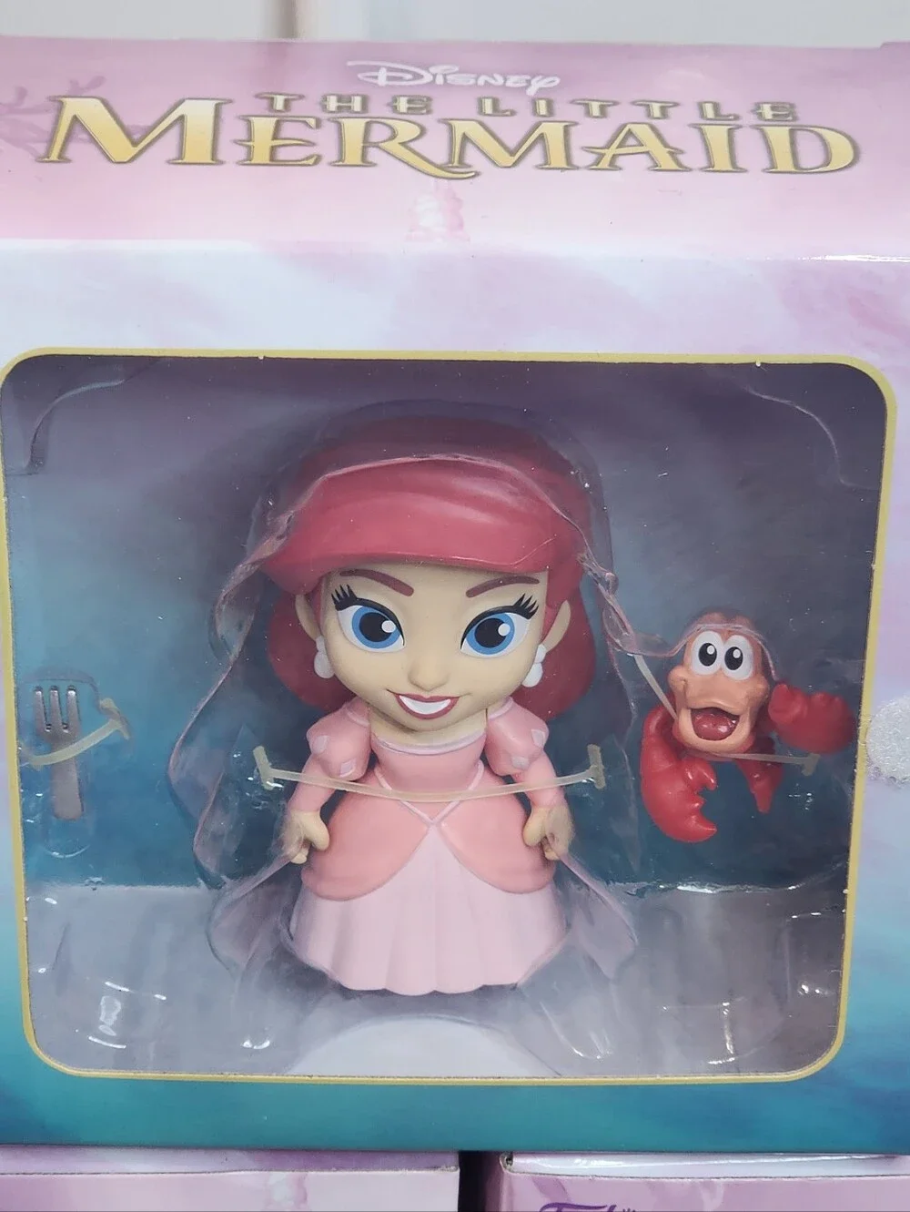 New Funko 5-Star The Little Mermaid Vinyl Figures Bundle, Ariel x2, Ursula